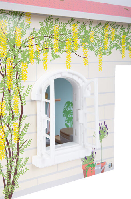 Small Foot Dřevěný domeček pro panenky s terasou