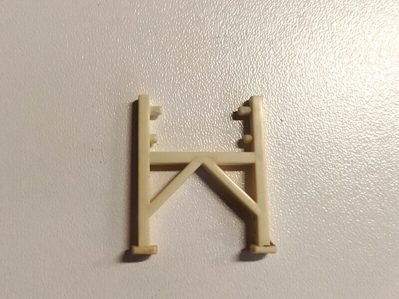 Podpěrné nohy návěu bílá