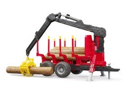 Bruder Přepravník na dřevo s rukou 1:16